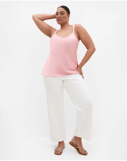 City Chic - Dani Relaxed Satin Cami