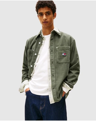 Tommy Jeans - Relax Washed Cord Shirt