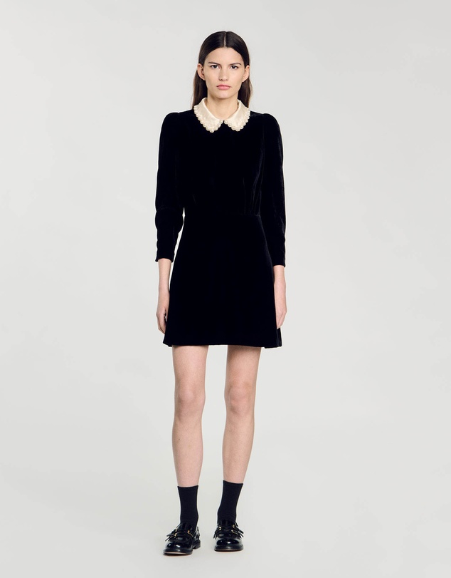Sandro - Paola Woven Dress