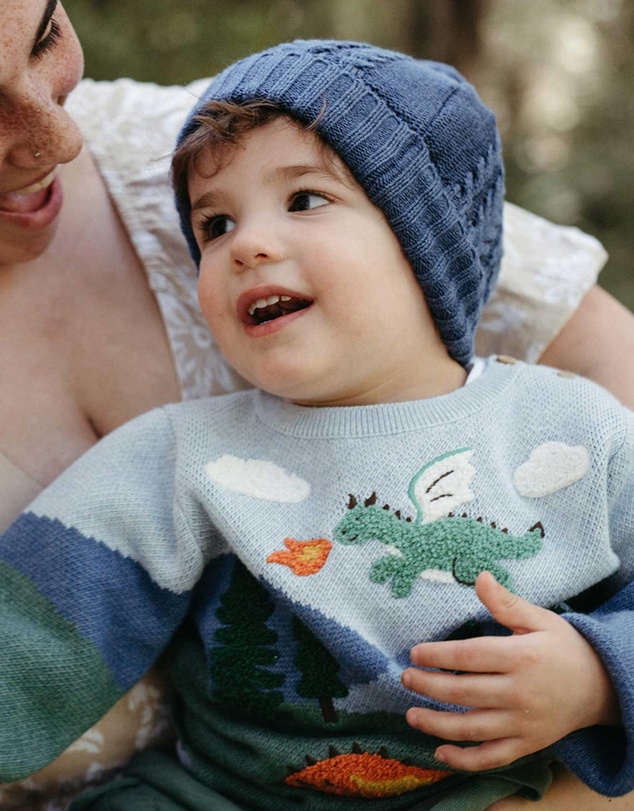Purebaby - Cable Beanie -Kids-Babies
