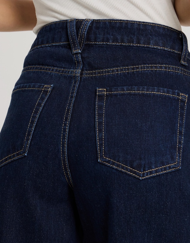 Atmos&Here - Mabel High Rise Wide Leg Jeans