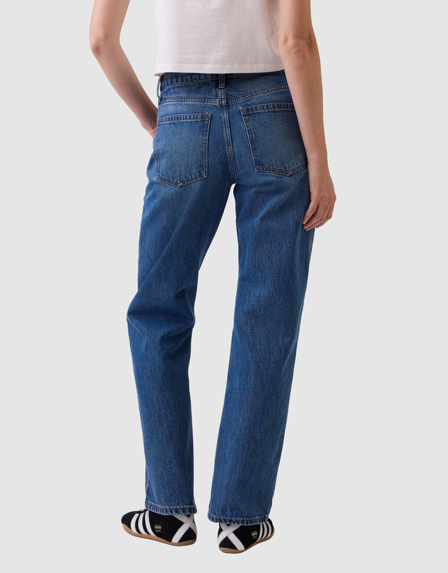 GAP - Mid Rise Straight Taper Barrel Jeans