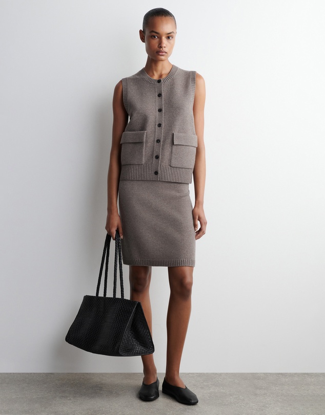 COS - Merino Wool Buttoned Vest