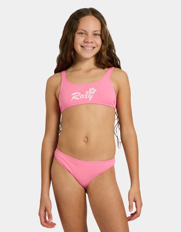 Roxy - Girls 8 to 16 Summer Wave Bralette Two Piece