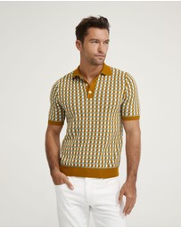 Oxford - Louis Jacquard Knitted Polo