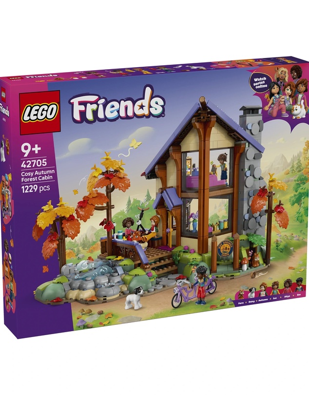 LEGO - 42705 Cozy Fall Forest Cabin