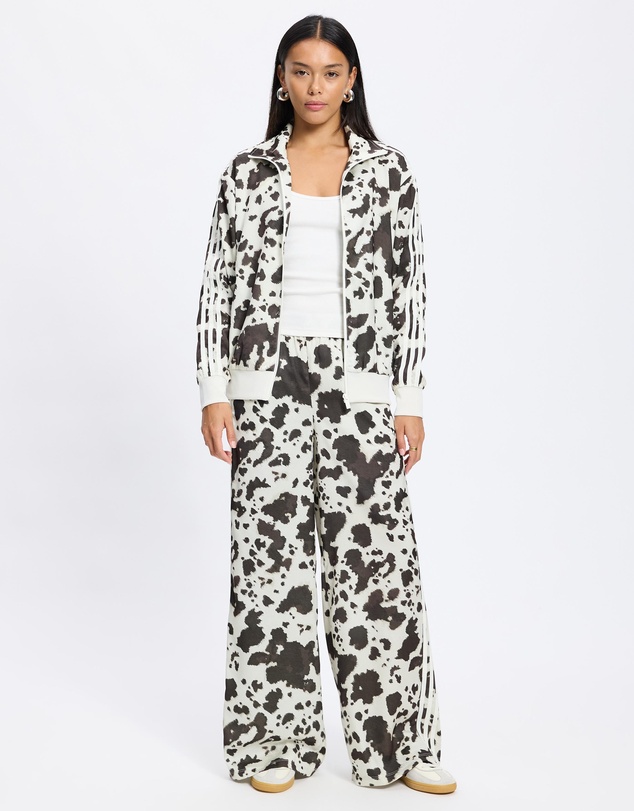 adidas Originals - Satin Cow Print Tracktop