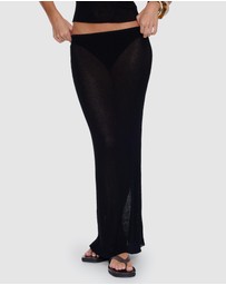 Thrills - Dissolve My Mind Knit Maxi Skirt