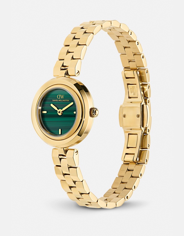 Daniel Wellington - Aurea 25mm 3-Link Malachite