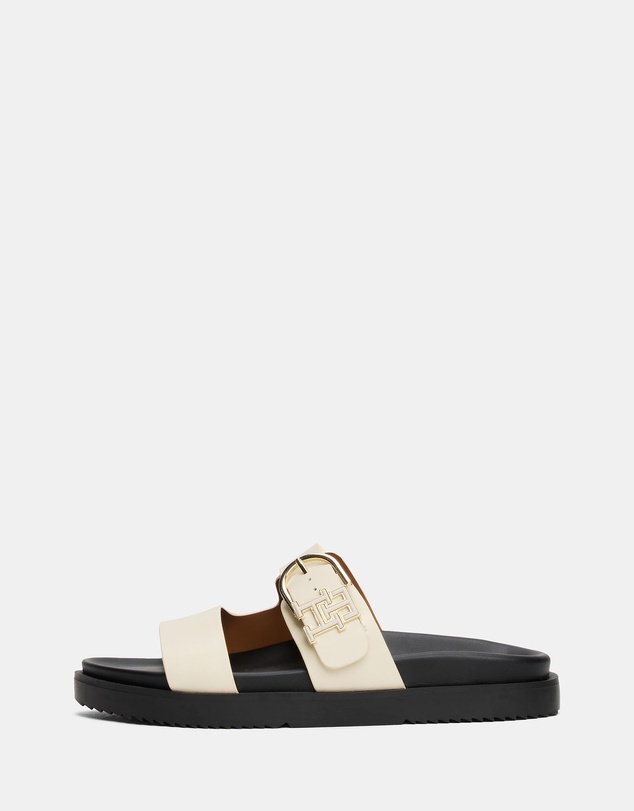 Tommy Hilfiger - Leather Sporty Mules - Women's