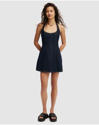Cotton On - Nina Denim Halter Dress