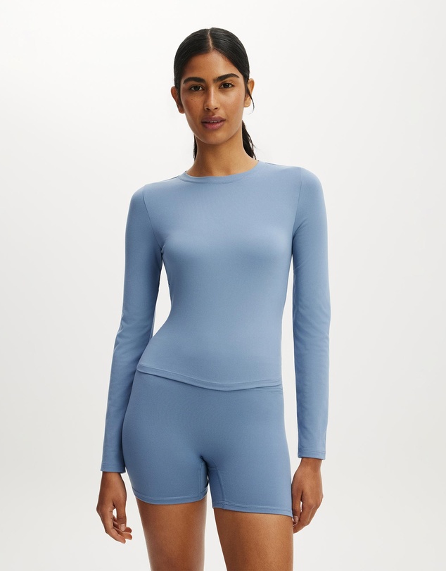 Cotton On Body Active - Ultra Soft Fitted Long Sleeve Top