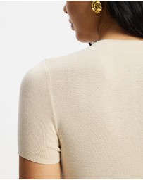 Grace Willow - Harriet Wool Knit T-Shirt