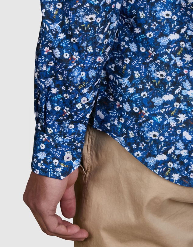 Abelard - Odori Print Slim Fit Shirt