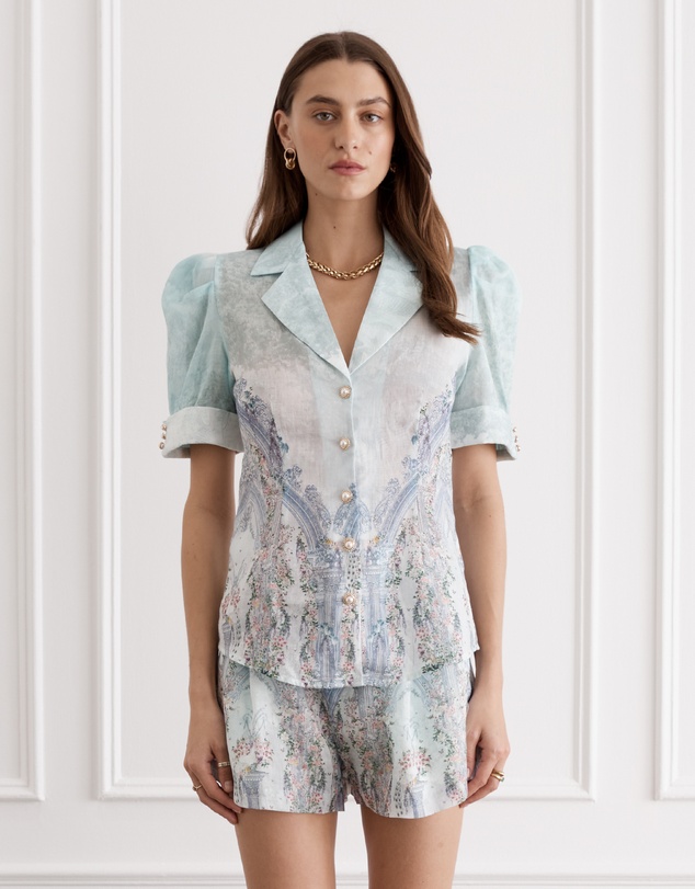 Aqua Blu Australia - Triomphe Jolene Short Sleeve Shirt