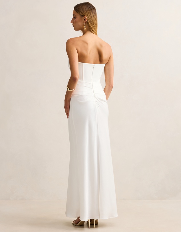 Forever New - Isra Drape Strapless Maxi Dress