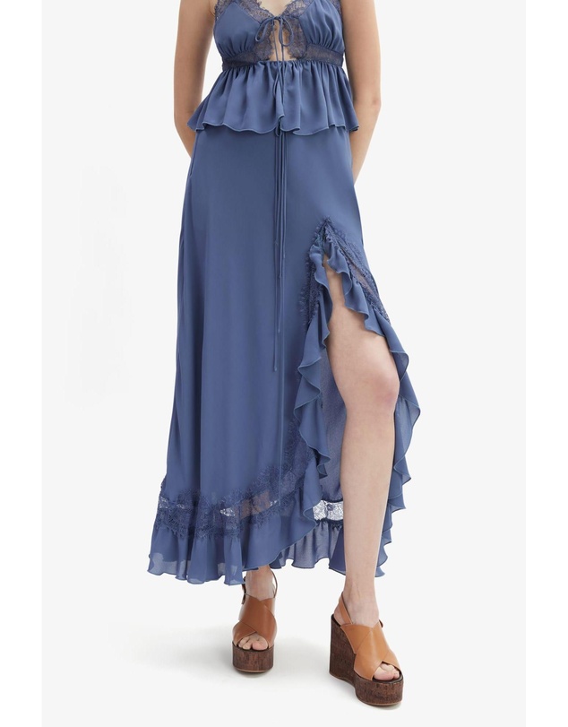 Bardot - Amari Lace Detail Maxi Skirt