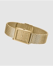 Breda - Virgil Tethered Metal Mesh Watch, 20MM