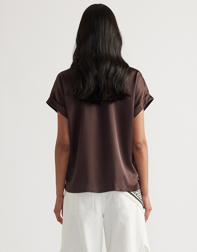Decjuba - AnnMaree Satin Tee