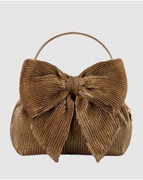 Olga Berg - Elise Pleated Top Handle