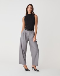 Forcast - Finnley Structured Ponte Top