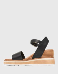 Airflex - Sandrea Stacked Heel Wedges