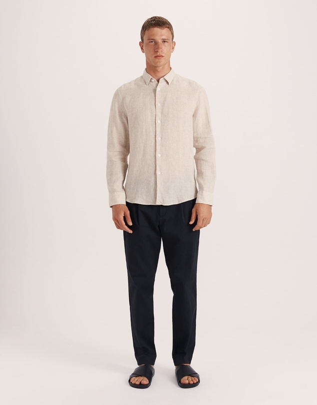 SABA - Anderson Classic Yarn Dyed Linen Shirt