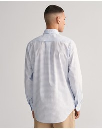 Gant - Regular Fit Gingham Poplin Shirt