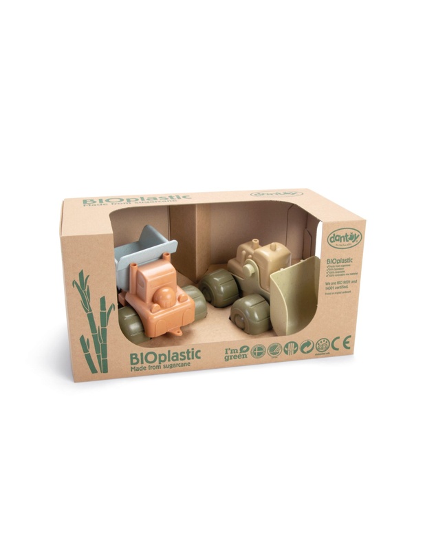 Dantoy - Dantoy - BIOplastic - Vehicles - 2 Piece Assorted Set