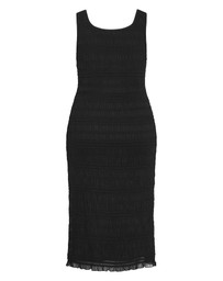 City Chic - Emelia Sleeveless Shirred Dress