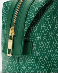 Wolf - Wolf Signature Washbag Green
