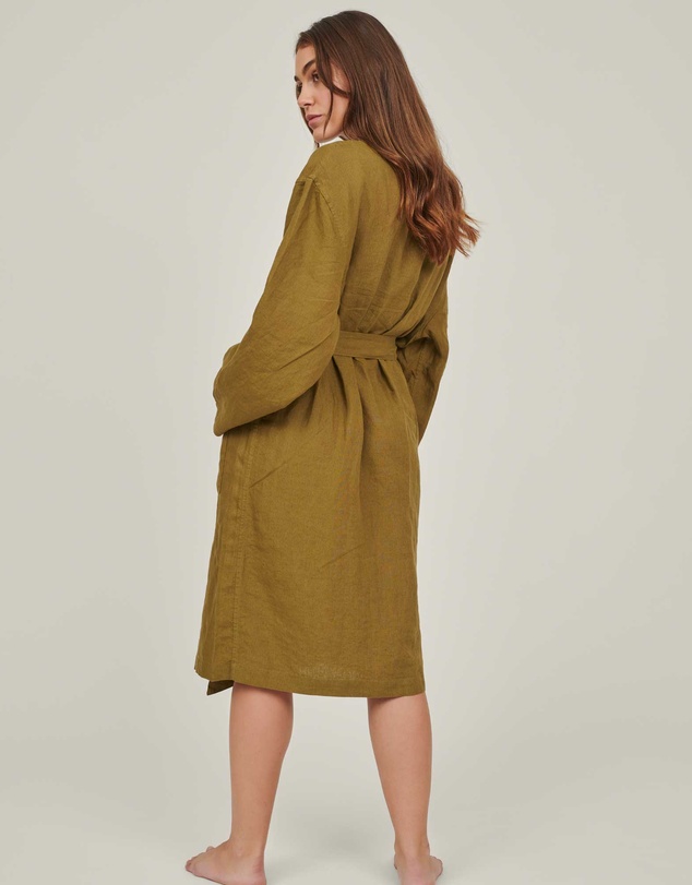 Carlotta + Gee - Linen Robe