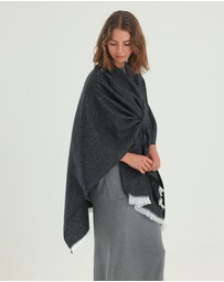 Morgan & Taylor - Concetta Poncho in Black