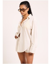 Subtitled - Zuri Striped Long Sleeve Shirt