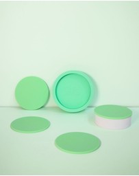 porter green - ciss | unbreakable silicone coasters