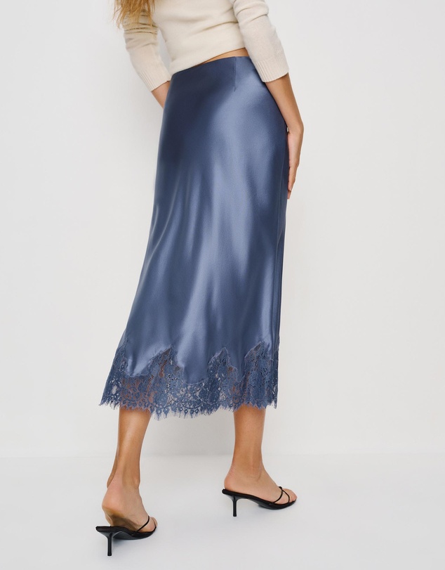 Reformation - Carolina Silk Skirt