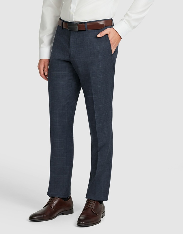 Tarocash - Lumen Check Wool Pant