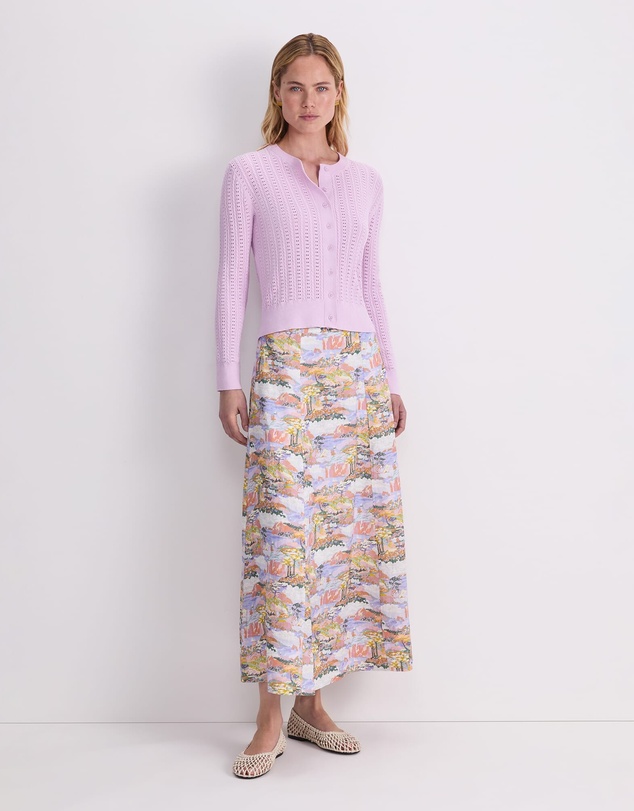 Sportscraft - Elka Cable Pointelle Cardigan