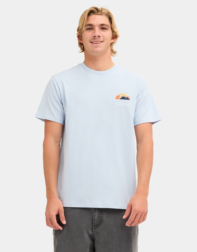 Quiksilver - Mens Mountain Lines T-Shirt