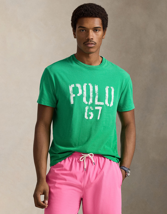 Polo Ralph Lauren - ICONIC EXCLUSIVE - Classic Fit Jersey Graphic T-Shirt
