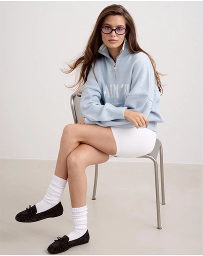 Aim'n - College Knitted Half Zip