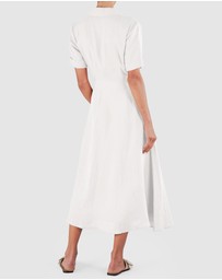 Amelius - Ines Linen Tie Front Dress