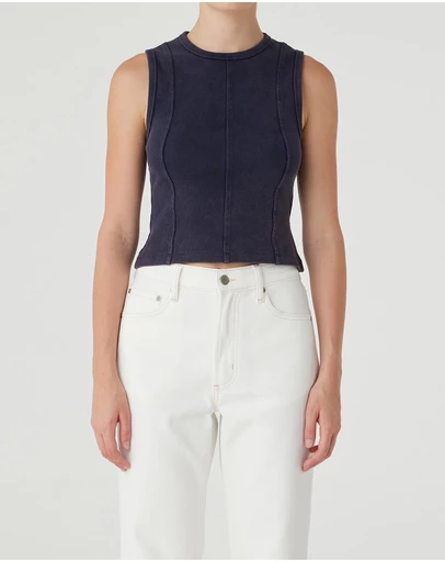 Nobody Denim - Panelled Rib Tank Top