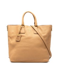 Pre-Loved by Azura Reborn - Pre-Loved Vitello Daino Side Zip Convertible Tote