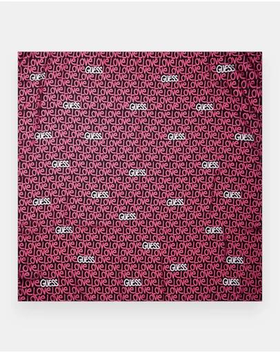 GUESS - Love Print Foulard