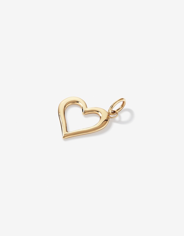 Michael Hill - Open Love Heart Pendant in 10kt Yellow Gold