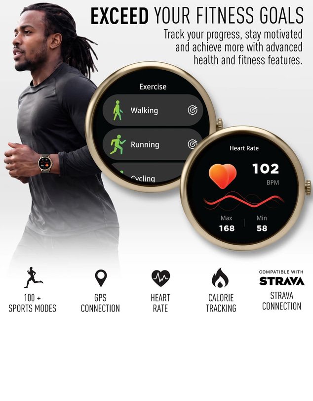 Reflex Active - Spectra 300R Dark Grey Smart Watch