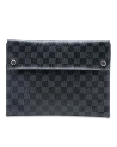 Pre-Loved by Azura Reborn - Pre-Loved Damier Graphite Alpha Pochette GM
