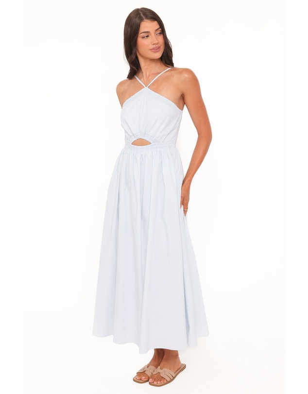 Petal & Pup - Madi Maxi Dress - Pale Blue