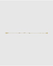 Fossil - Ellis Toi Et Moi Gold-Tone Bracelet